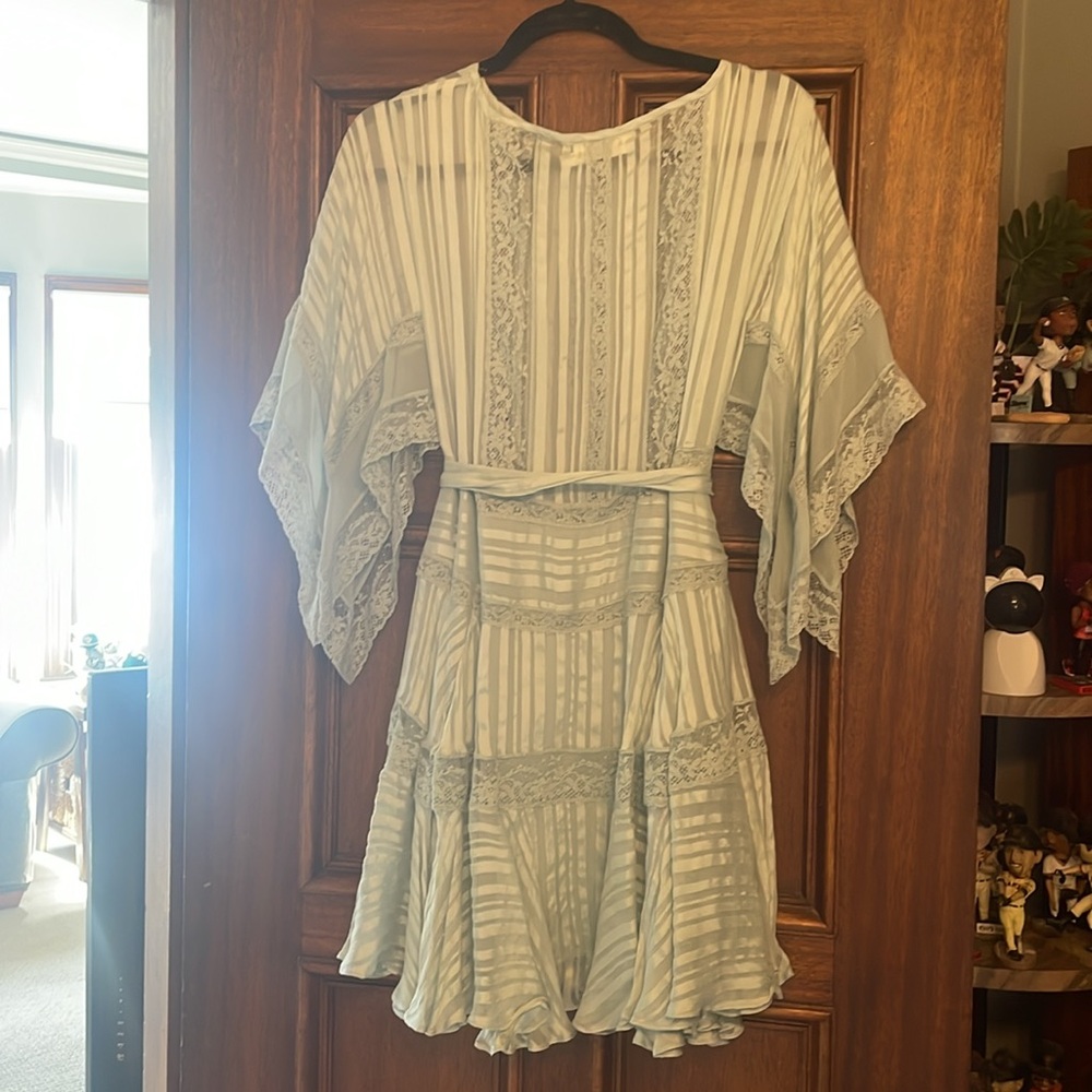Zimmerman Whitewave Veil Mini Dress Sz. 1 - Picture 12 of 15